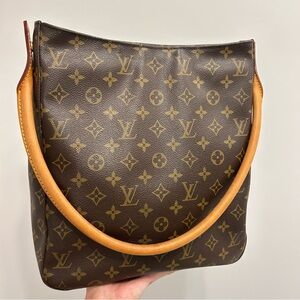 Louis Vuitton Monogram Canvas Shoulder Bag